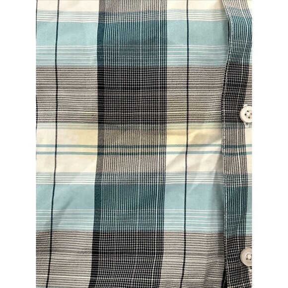 George Casual Checkered Plaid Shirt Size‎ 34/36 - Picture 13 of 13